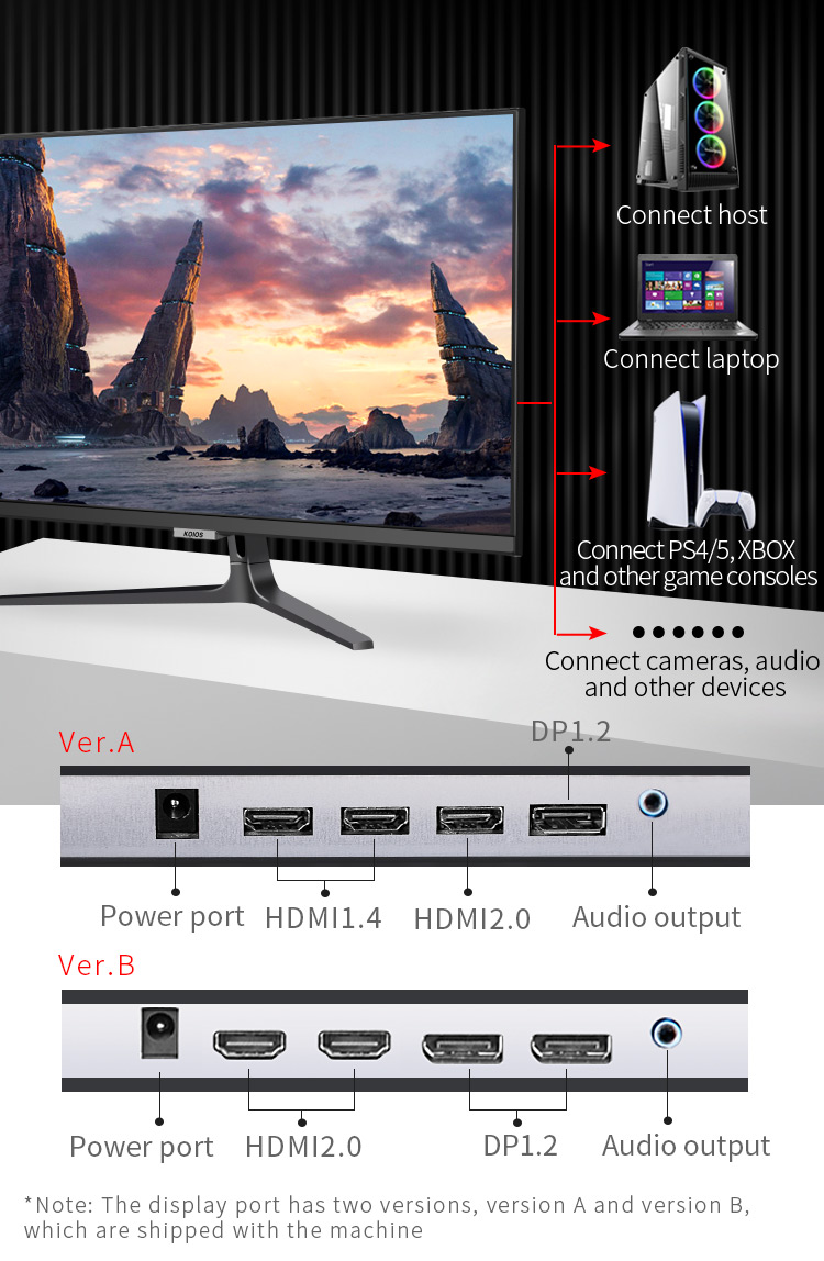 KOIOS K2721UD 27 Inch 4K Monitor Design & Home UHD Display Narrow Frame Desktop PC LCD IPS Panel Screen 3840*2160 HDMI-compatib DP插图16 KOIOS K2721UD 27 Inch 4K Monitor Design & Home UHD Display Narrow Frame Desktop PC LCD IPS Panel Screen 3840*2160 HDMI-compatib DP插图16