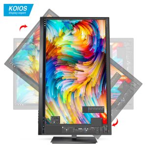 KOIOS K2719U 27 Inch Computer Monitor 4K 60Hz Design Home Display HDR IPS LCD Desktop Screen 3840*2160 lift and swivel Stand PC Monitor